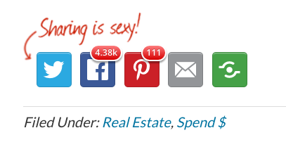 social media shares on rent vs buy